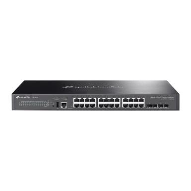 TP-LINK SG5428X Omada 24-Port Gigabit Stackable Lite L3 Managed Switch with 4&times; 10G Slots