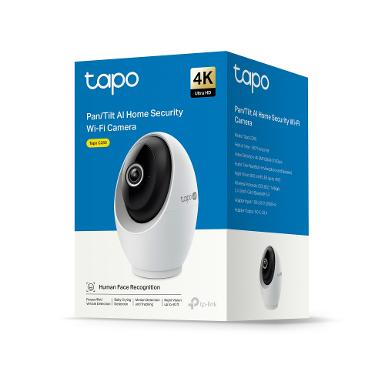 TP-LINK Tapo C260 4K 8MP Pan/Tilt AI Home Security Wi-Fi Camera